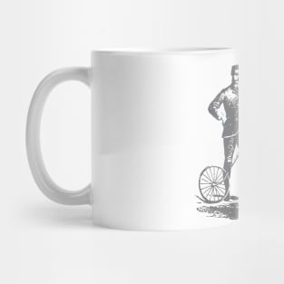Bicycle-Green-Retro Mug